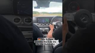 Autobahn Emergency Stop At 280 KMh autobahn amg crash [upl. by Weixel]