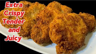 Crispy Fried Pork Chops Recipe  Tonkatsu Recipe [upl. by Mildred]