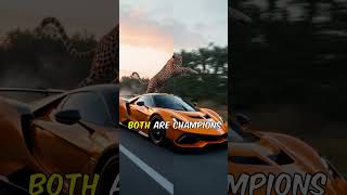 Cheetah vs Hypercar Can Nature Outrun Machines shorts [upl. by Ammann]