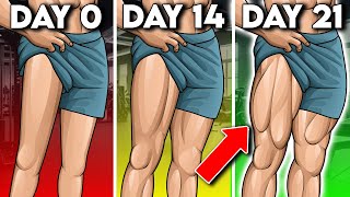 5 min a day to get AESTHETIC quads [upl. by Lambrecht]