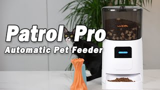 How to Tutorial  WOpet Patrol Pro WiFi Pet Feeder [upl. by Anesusa903]