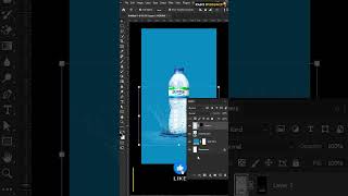 How to Create Stunning Bottle Branding Designs in Photoshop photoshoptutorials shorts [upl. by Wilfrid]