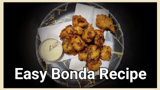 Easy Bonda Recipe in Tamil  Kishore Rocks [upl. by Papageno]