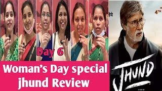 Jhund Review  Womans Day Special Jhund Movie Review  Amitabh Bachchan  Nagraj Majule  Ajay Atul [upl. by Leclair234]