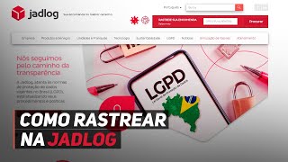 COMO RASTREAR ENCOMENDA na JADLOG [upl. by Yanat]