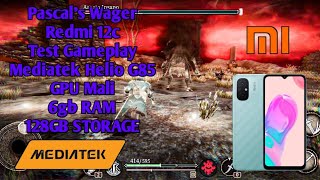 PASCALS WAGER MOBILEO PRIMEIRO BOSS  Redmi 12c [upl. by Hsirrehc]