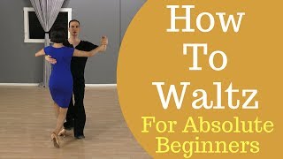 How To Waltz Dance For Beginners  Waltz Box Step [upl. by Michel]