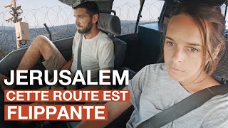 On arrive à Jérusalem cette route est flippante 😮 IsraëlPalestine [upl. by Eshman428]