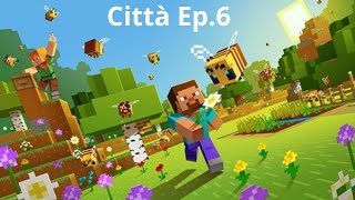 Costruiamo un Hotel Costruzione Città Ep6  Minecraft ITA ft GELLESSE13 [upl. by Petulia781]