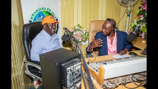 LIVE Raila Odinga live on Mwariama FM 1059  Meru Town [upl. by Mathilda809]