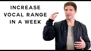 Increase Vocal Range In A Week [upl. by Akirderf333]