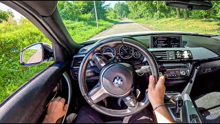 2013 BMW 3 F31 20 320D 184HP 0100 POV Test Drive 1753 Joe Black [upl. by Aynav]