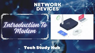 Introduction to Modem in Urdu networking devices  Techstudyhub [upl. by Eirellam559]