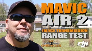 Mavic Air 2 Image Transmission Range Test [upl. by Airamat]