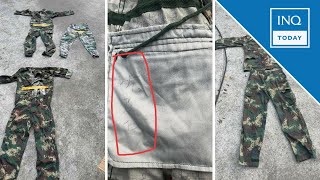 Pogo raid in Pampanga yields suspected Chinese military uniforms pins  INQToday [upl. by Donnelly228]