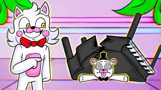 Funtime Foxy Controls BAD LUCK In Minecraft FNAF [upl. by Lauro873]