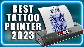 Best Tattoo Stencil Printer  CNC Tattoo Printer Review [upl. by Filippo634]