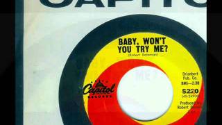 Jill Harris  BABY WONT YOU TRY ME 1964 [upl. by Hamitaf]