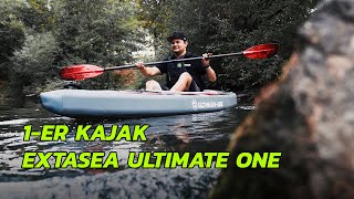 Mit dem 1er Kajak ExtaSea Ultimate One in Marburg an der Lahn [upl. by Aztilem]