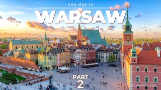 ONE DAY IN WARSAW POLAND 🇵🇱 PART 2  4K 60FPS  The amazing Old Town [upl. by Elisha]