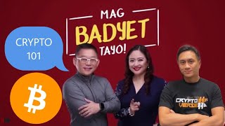 CRYPTOCURRENCY 101 SA TV5 WITH CHINKEE TAN AND CHRISTINE BABAO  MAG BADYET TAYO GUEST MARVIN FAVIS [upl. by Rigdon]