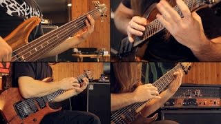 Beyond Creation  Lexorde  Guitars and Bass Playthrough [upl. by Koch413]