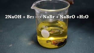 Synthesis of Sodium Hypobromite  Bromine Bleach [upl. by Gristede]