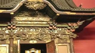 BUTSUDAN  BUDDHIST SHRINE  carved and painted gold lacquer [upl. by Alistair]