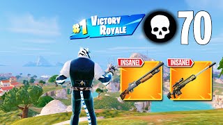 70 Elimination Solo Vs Squads Wins Full Gameplay NEW Fortnite Chapter 5 [upl. by Irianat]