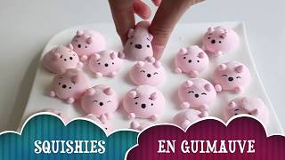 🍥 RECETTE GUIMAUVE MAISON FACILE 🍥 Comment faire des Marshmallows en forme de petits Oursons Kawaii [upl. by Elrahc]