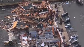 6 killed in tornadoes in Tennessee [upl. by Lacee]