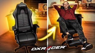 A CADEIRA GAMER GIGANTE e CONFORTÁVEL da DxRacer  REVIEW SabaTECH [upl. by Uolyram]