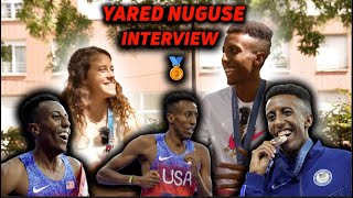 Yared Nuguse Discusses FLAWLESS MedalWinning Strategy In Paris 2024 Olympics 1500m [upl. by Lynn]