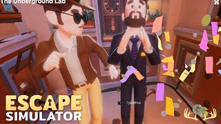 This One Got Kinda Spooky Escape the Room Ep 20 Escape Simulator Edgewood Mansion [upl. by Nesral]