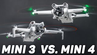 DJI Mini 4 Pro vs Mini 3 Pro  More Differences Than You Think [upl. by Haimirej339]