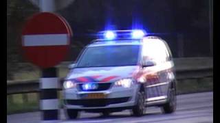 5 Politie wagens hondenwagen NIEUWE SIRENE noodhulp en Surveillance wagens prio 1 onderweg [upl. by Ajiat]