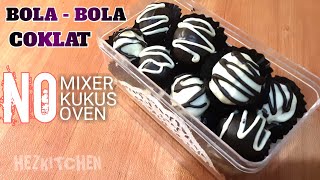 Rum Balls  Cookies Bola Coklat yang Enak dan Simple [upl. by Rycca]