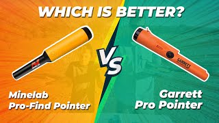 Pinpointer Comparison Minelab ProFinder vs Garrett Pro Pointer [upl. by Renell965]