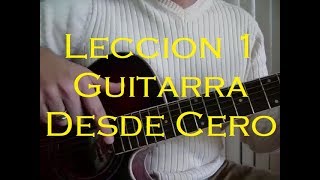 Como Tocar Guitarra Desde Cero Para Principiantes link a la Versión Nueva en la descripción [upl. by Oleta897]