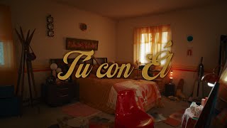 Rauw Alejandro  Tú Con Él Lyric Video [upl. by Aw]