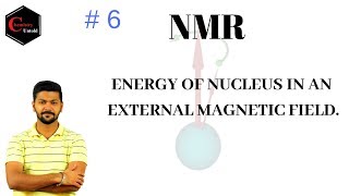 NMR SPECTROSCOPY 06  ENERGY OF A NUCLEUS IN AN EXTERNAL MAGNETIC FIELD [upl. by Cl368]