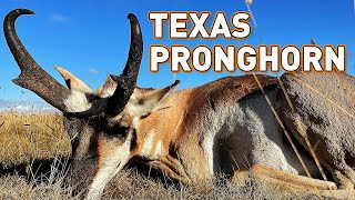 Texas Public Land Pronghorn Hunting [upl. by Agemo]