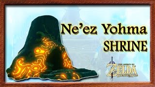 Neez Yohma Shrine Pushing Power Guide  Zelda Breath of the Wild [upl. by Enitsugua]