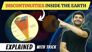 Discontinuities Inside the Earth  Best Tricks to Remember 5 Discontinuities  Core Concepts Series [upl. by Leifer]