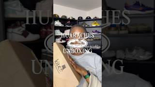 CRTZ X NIKE AIR HUARACHE GULLY GREY  RAW UNBOXING 👟 corteiz sneakerhead sneakers unboxing [upl. by Michi]