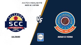 Match 48  SAL vs ICCV  Highlights  ECS Austria 2024  4 Sep 2024  ECS24858 [upl. by Sharman928]