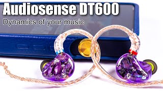 AudioSense DT600 balanced armature earphones review [upl. by Akiemahs]