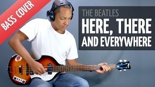 The Beatles  Here There And Everywhere Bass Cover  Without Music [upl. by Atneciv]