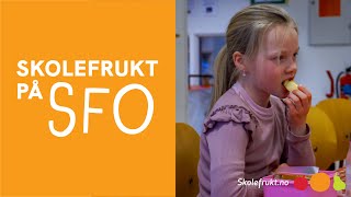 Blindheim skole  Skolefrukt på SFO [upl. by Sadoff]