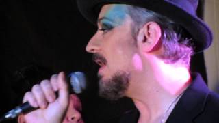 Boy George  Its Easy 2nd  13Nov 2013  live acoustic in London Rough Trade [upl. by Arraek]